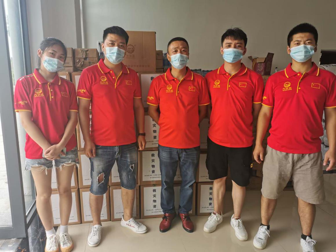 湖北方华苑农业公司向军垦捐赠爱心物资 助力防汛抗洪